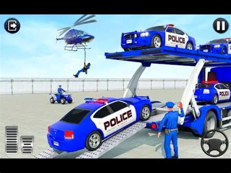 Transporting Police Vehicles In Cargo Plane Police Car Transporter