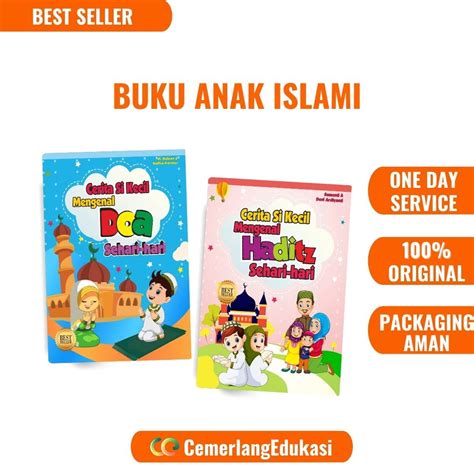 Jual Buku Anak Islami Cerita Si Kecil Mengenal Doa Haditz Sehari