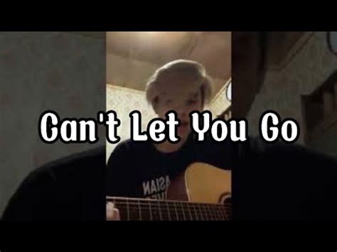 Can t Let You Go Cueshé Allidap Cover YouTube