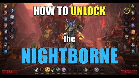 How To Unlock The Nightborne Complete Walkthrough Youtube