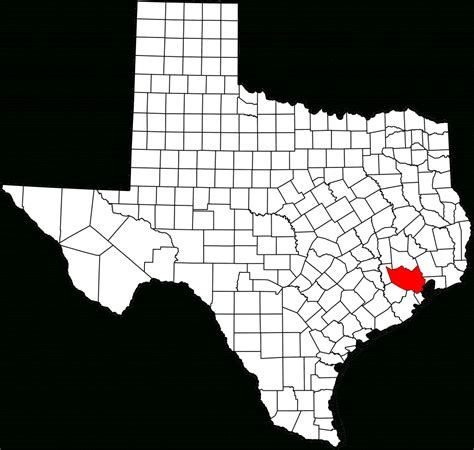 Fichier:map Of Texas Highlighting Harris County.svg — Wikipédia ...