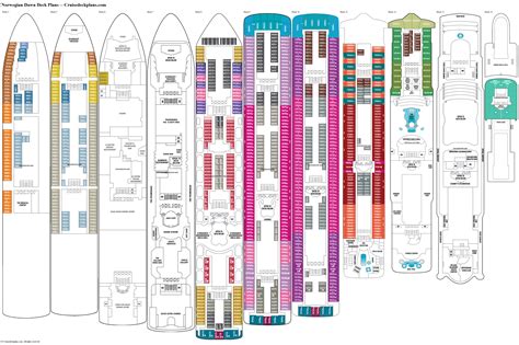 Norwegian Dawn Deck 10 Deck Plan Tour