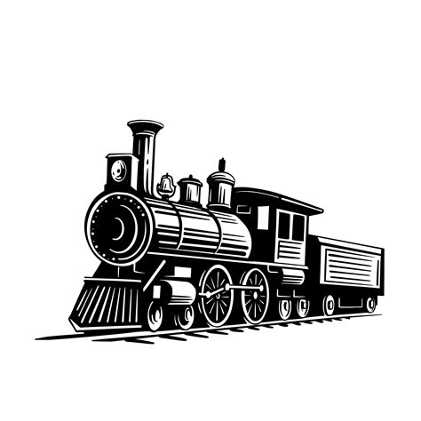 steam train clip art 1