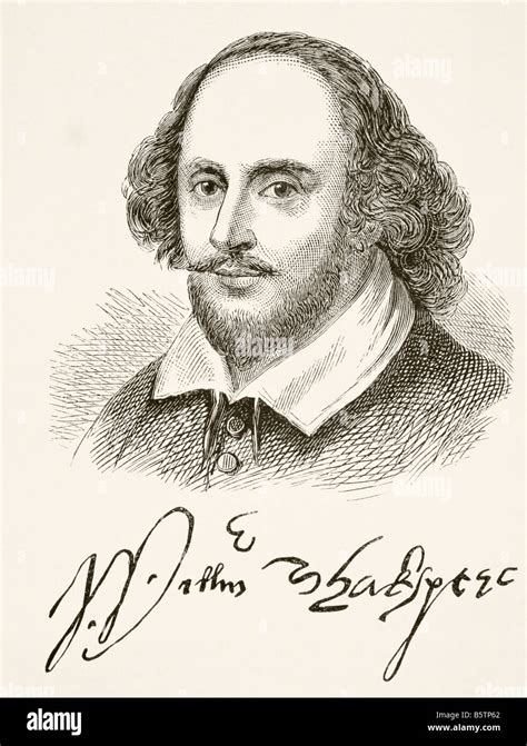 William Shakespeare, 1564 - 1616. English poet, playwright, dramatist