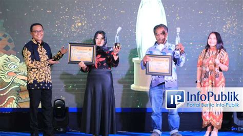 Infopublik Erte Fm Raih Lppl Terbaik Dalam Anugerah Kpid Award