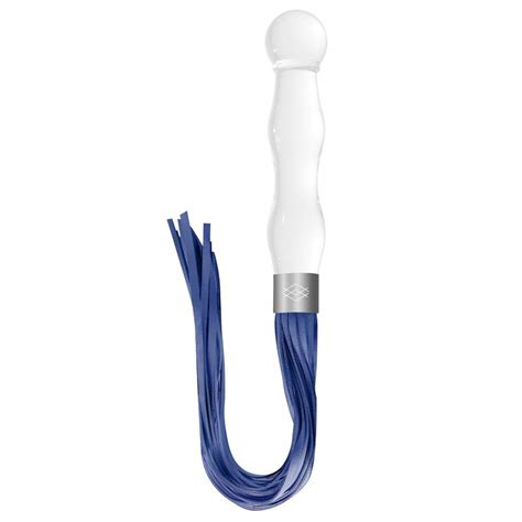 Plug Anal De Vidrio Whipster Blanco Mejor Precio Discrettoys