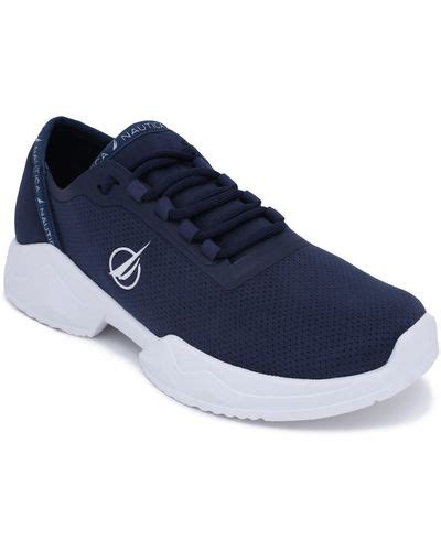 Blue Nautica Sneakers For Women Lyst