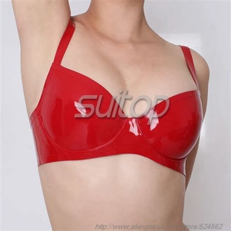 Latex Sexy Bra In Red Bras Only Bras Aliexpress