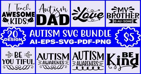 Autism Svg Bundle Bundle · Creative Fabrica