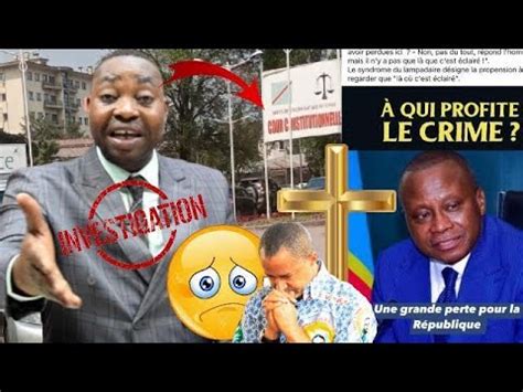 RENE URGENT ENFIN LA VERITE ECLATE SUR L ASSASSINAT DE CHERUBIN