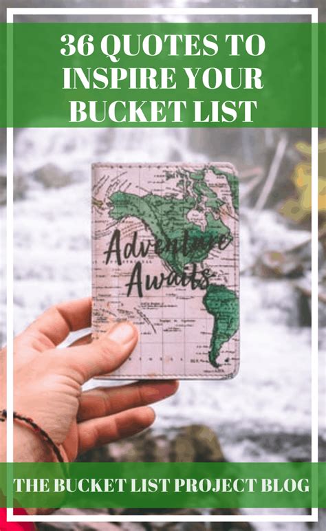 quotes  inspire  bucket list  bucket list project