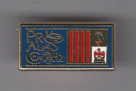 RARE PIN S PINS TOURISM COAT OF ARMS ARM REGION PROVENCE ALPES AZURE