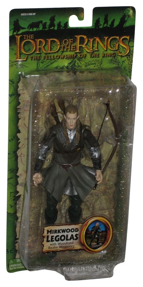 Lord Of Rings Trilogy Fellowship Of Ring Mirkwood Legolas 2004 Toy