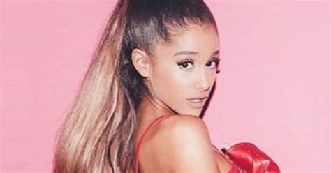 Ariana Grande S Hottest Snaps Skimpy Lingerie Leotard And Bottomless Display Flipboard