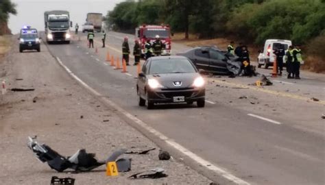 Dos Personas Fallecidas En Un Grave Accidente En La Ruta N