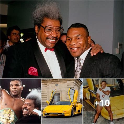 Surprise Gift Businessman Don King Presents Mike Tyson With A