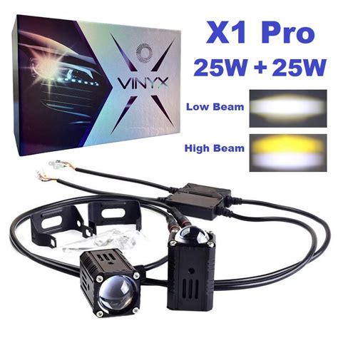 Jual Lampu Sorot Tembak Laser Gun Led Vinyx X Pro Mobil Motor Watt