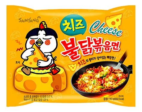 Ramen Coreano Buldak Hot Chiken Queso Paquete Piezas Mercadolibre