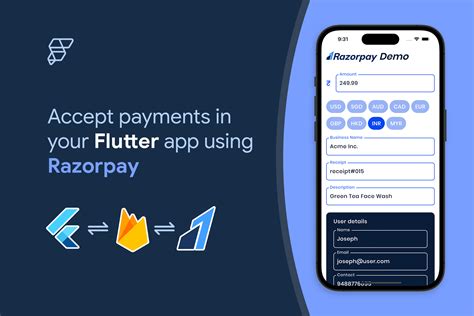 Accept Payments In Your Flutter App Using Razorpay