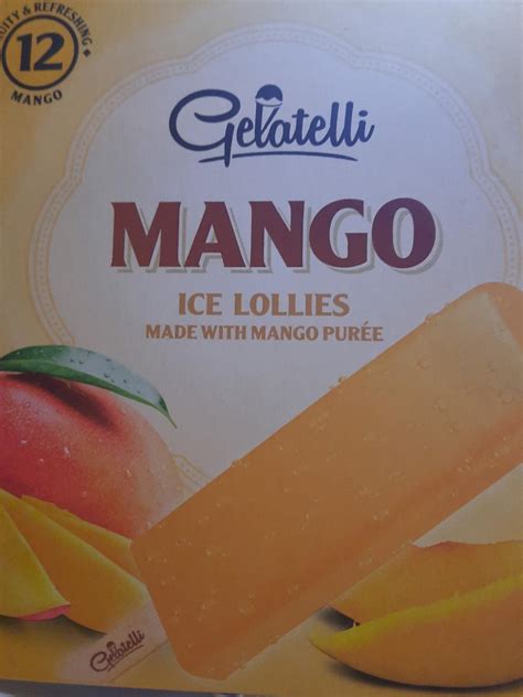 Lody Gelatelli Mango Kalorie Kj I Warto Ci Od Ywcze Dine Fit Pl