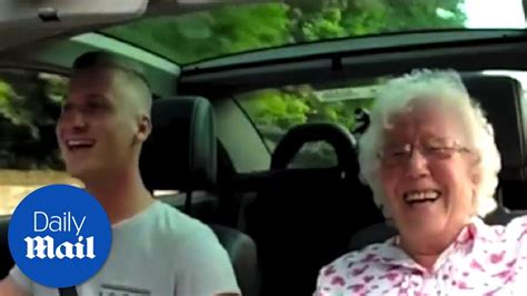 Grandson Surprises Grandmother With Birthday Radio Surprise Daily Mail Youtube