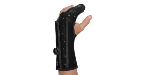 Exos Radial Gutter Fracture Wrist Brace With Fingers Supports