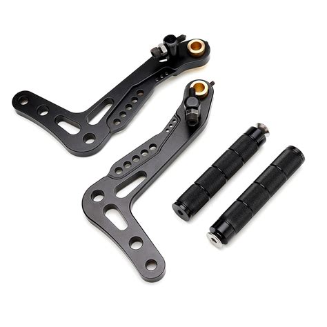 New Cnc Go Kart Racing Pedals Billet Brake Accelerator Set Aluminum