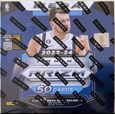 Luca Doncic Pink Ice Prizm Mega Box Prices 2023 Panini Prizm