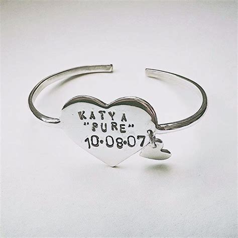 Personalised Name Bangle Gina Kruger Jewellery Designs