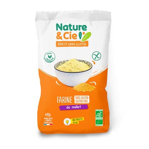 Farine De Millet Bio Et Sans Gluten Nature Cie