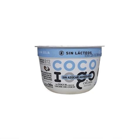 YOGUR LECHE COCO SABOR NATURAL Tienda Naturista OK