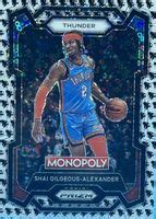 Shai Gilgeous Alexander Prizm Monopoly Monopoly Man Black