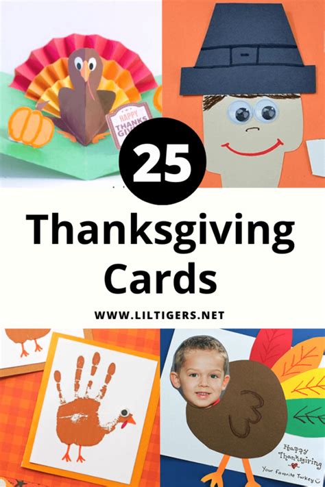 30 Best Homemade DIY Thanksgiving Card Ideas Lil Tigers