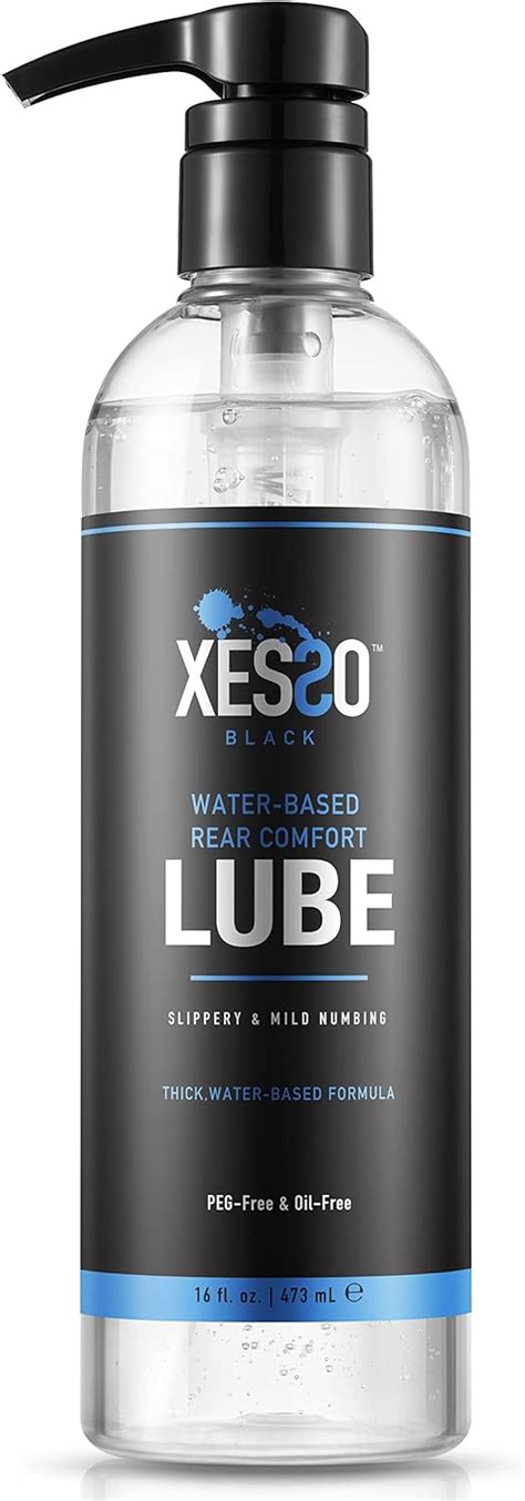 Amazon Xesso Water Based Anal Comfort Lube For Men Women Couples