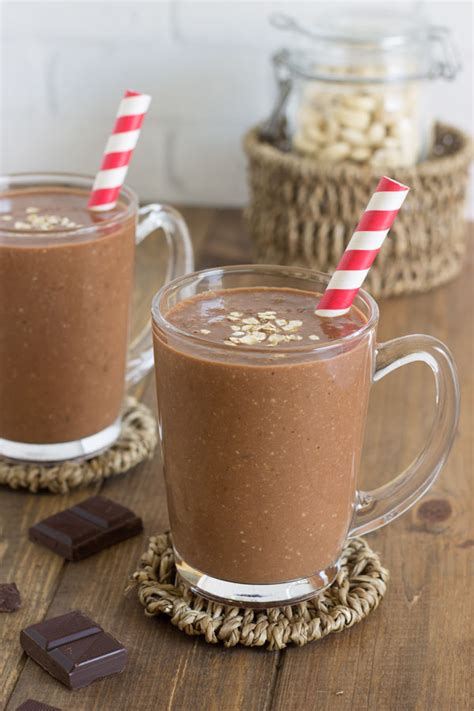 Batido de chocolate saludable | El Cucharón Verde