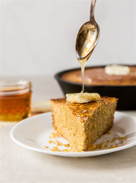 Skillet Honey Cornbread Recipe From Scratch Pumpkin N Spice