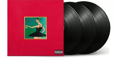 Kanye West My Beautiful Dark Twisted Fantasy 3 Lp Vinyl Envío Gratis