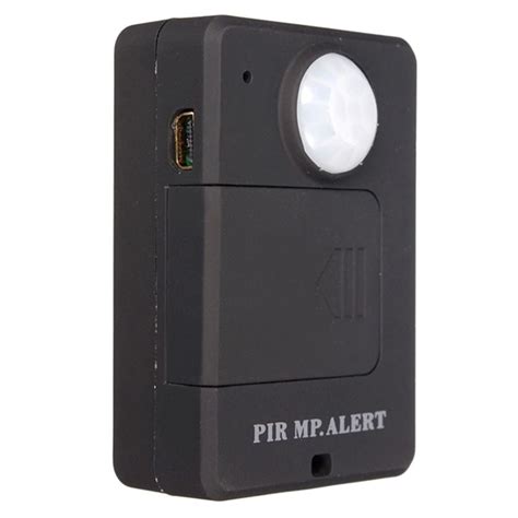 Mini PIR Alert Sensor Wireless Infrared GSM Alarm Monitor Motion