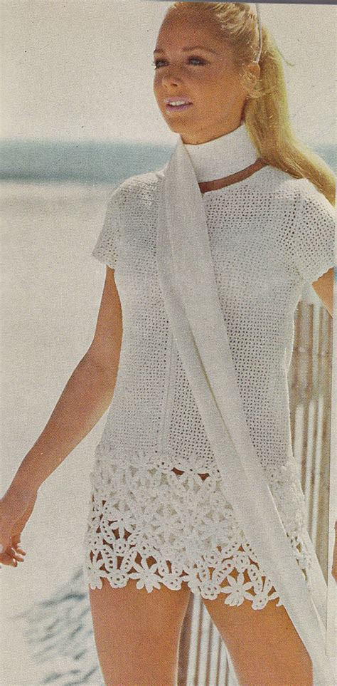 Crochet Bikini Pattern Crochet Beach Dress Pattern Crochet Pattern Vintage Bikini Crochet