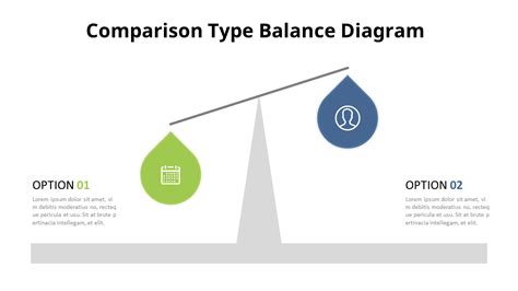 Balance Scale Infographic Diagram