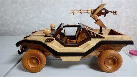 Halo Warthog Jeep Wood Toys Wooden Toys Wooden