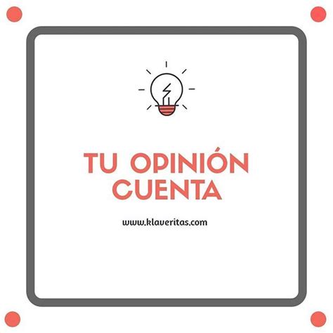 Tu Opini N Es Muy Importante Qu Te Gustar A Que Agregaramos A Nuestra