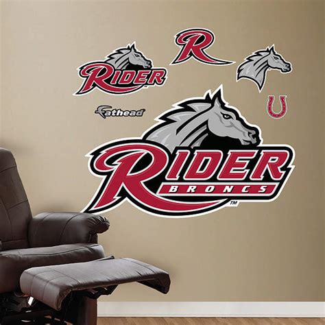 Rider U Broncs Logo Wall Decal | Shop Fathead® for Rider U Broncs Decor