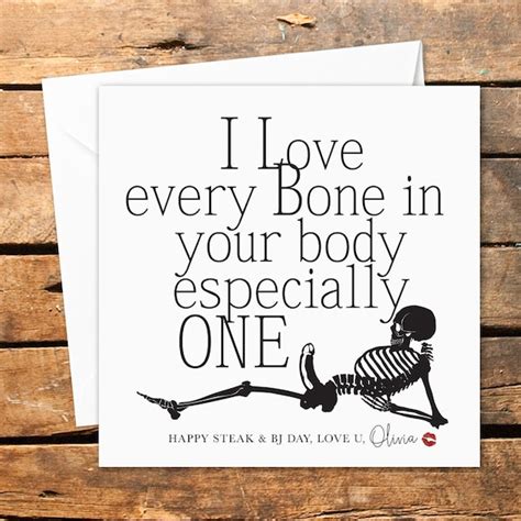 Funny Boner Card Etsy