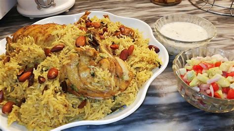 Chicken Kabsa Recipe Saudi Chicken Kabsa Dish In Lahori Style Chicken