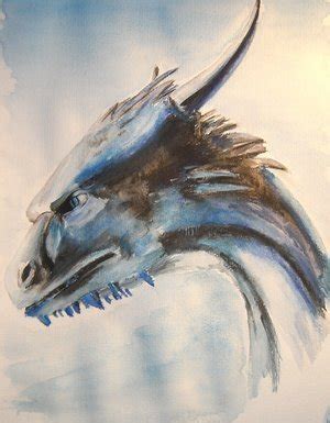 Saphira Portrait - Eragon Fan Art (6366921) - Fanpop