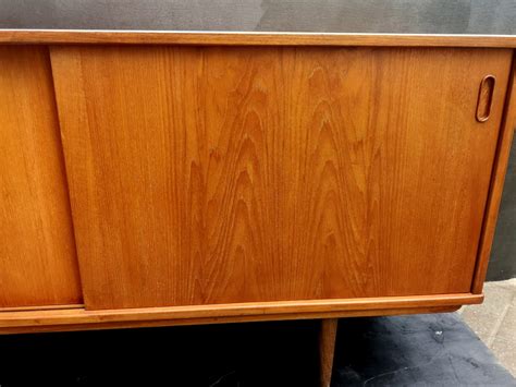 Danish Vintage Teak Mid Century Dyrlund Sideboard Etsy Uk