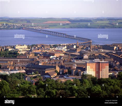 Tay Rail Bridge City Of Dundeefirth Of Tay Stock Photo Alamy