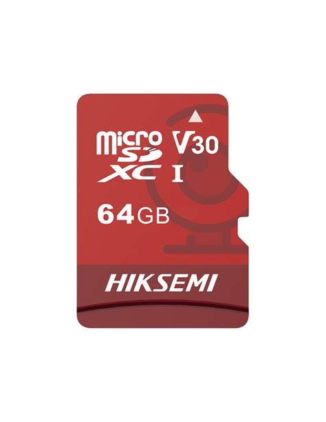 TARJETA DE MEMORIA HIKVISION CAPACIDAD 64 GB CLASE 10 VELOCIDAD