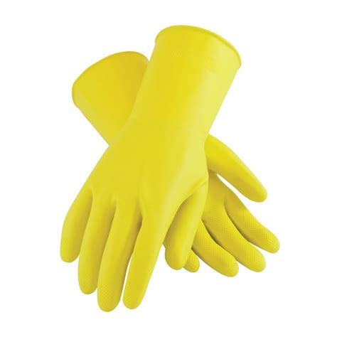 21mil Yellow Latex Gloves 133y Lg